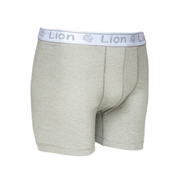 Boxer B100 en Cotton Gris Ceinture blanche