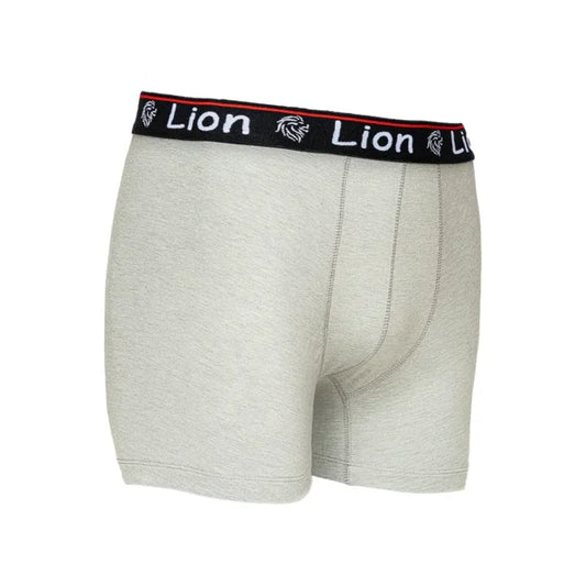 Boxer B100 en Cotton Gris Ceinture Noire