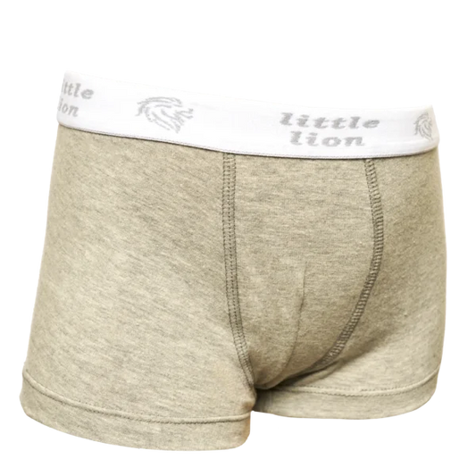 Boxer enfant en Cotton Gris