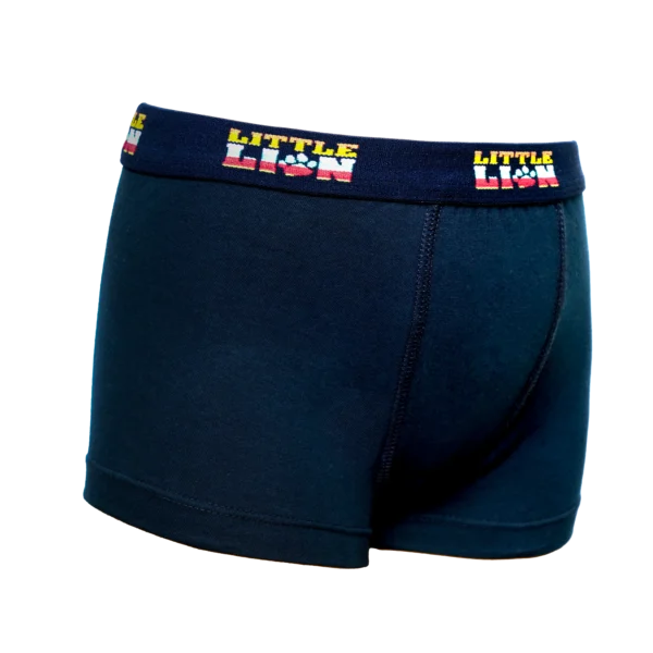 Boxer enfant en Cotton Marine