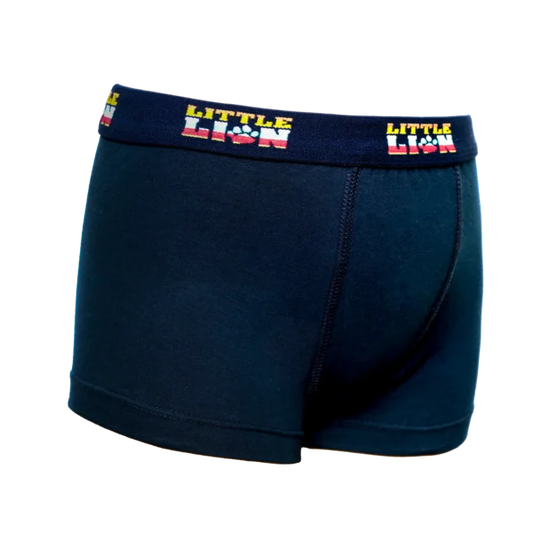 Boxer enfant en Cotton Marine